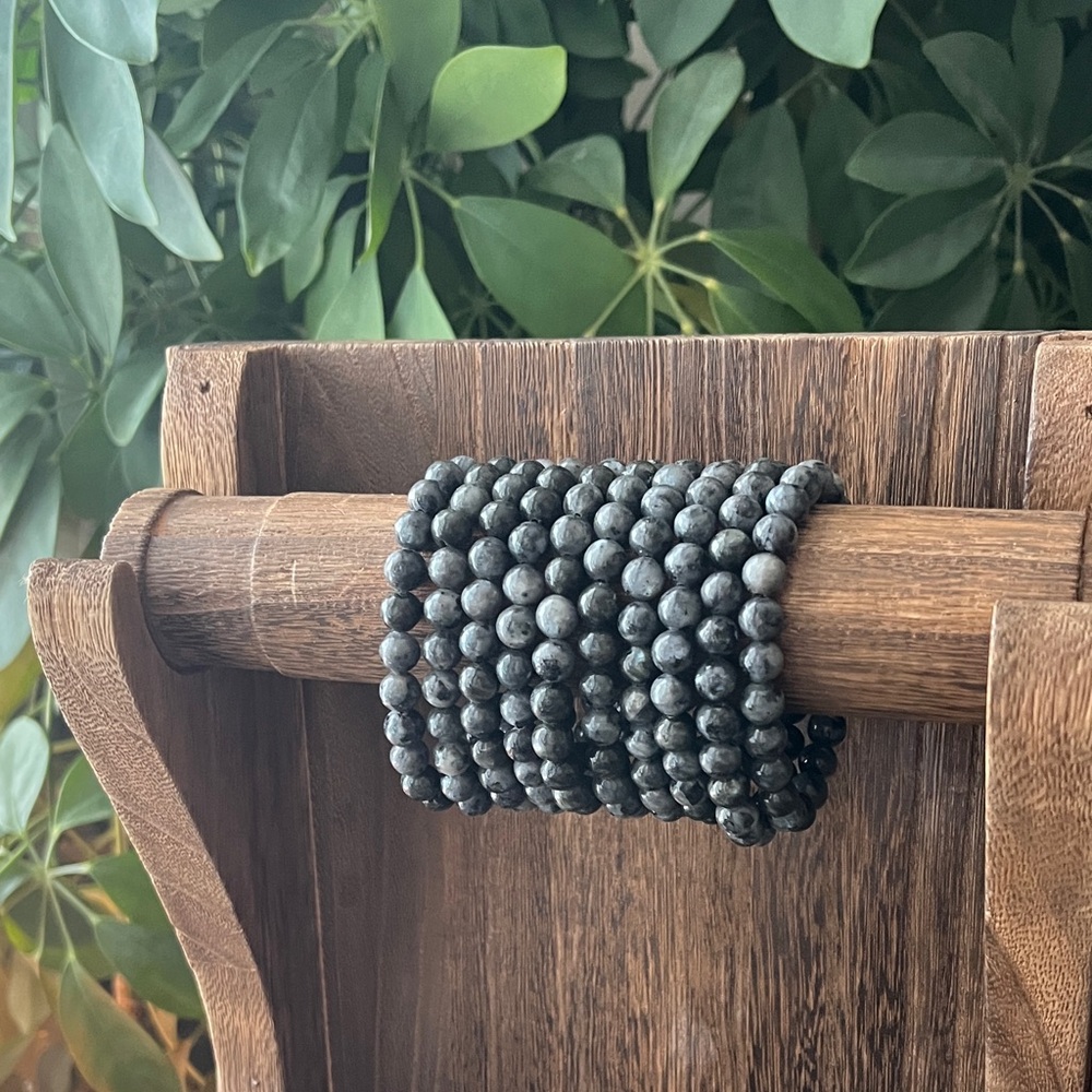 Larvikite bracelet